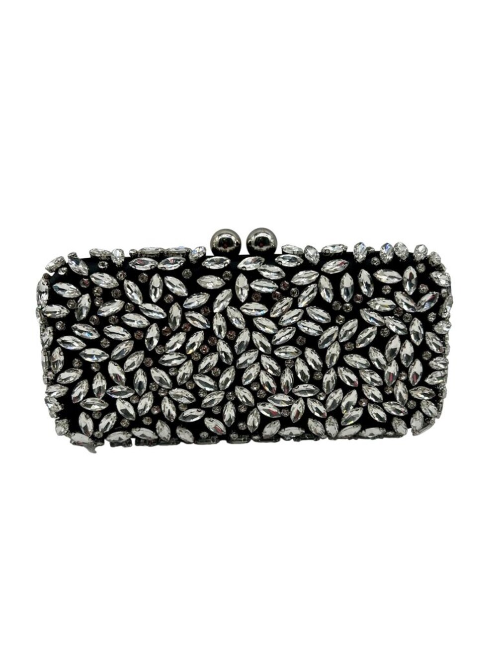I.N.C. International Concepts Black Embellished East West Small Minaudière